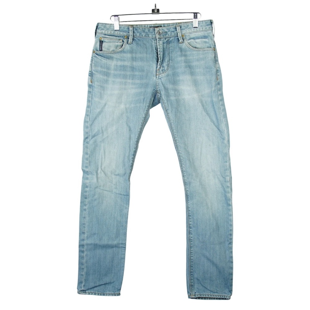 Emporio Armani Jeans J06 Slim Fit Stretch Denim Mens W29 L29 Blue J732B C6 EUC